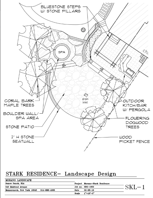 Stark Residence (Westchester landscape architecture)