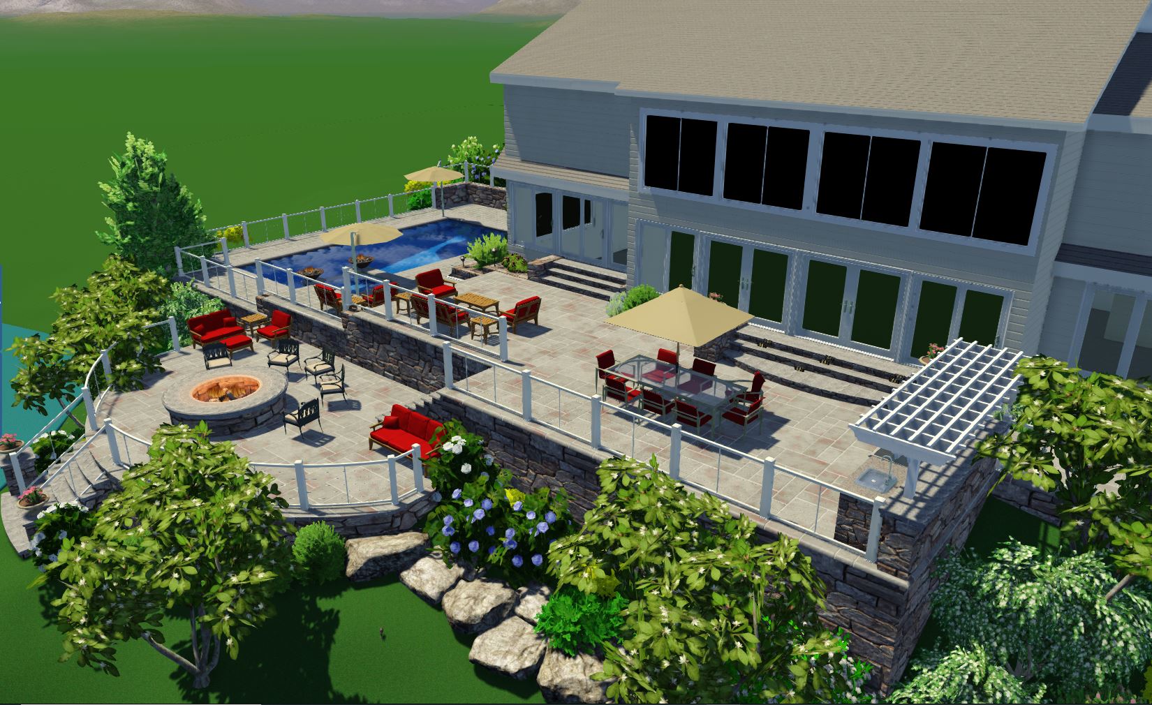 Gibbs Pool Project | Dutchess County New York Landscape Architecture