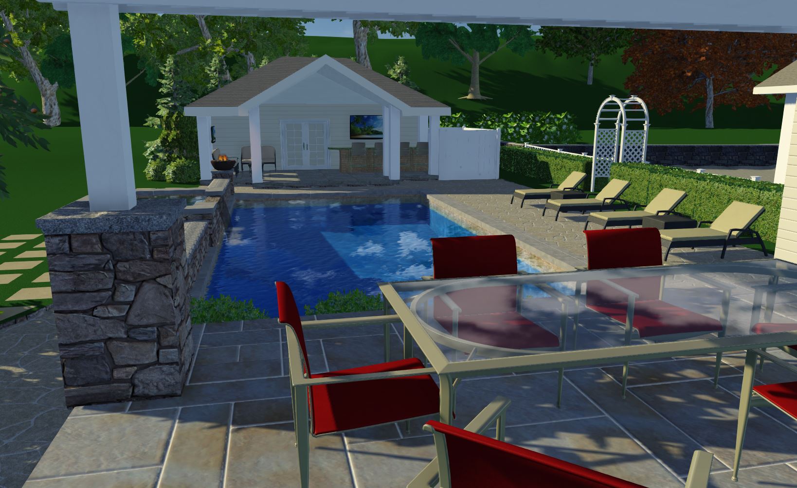 Viggiano Cabana | Westchester County Landscape Architect